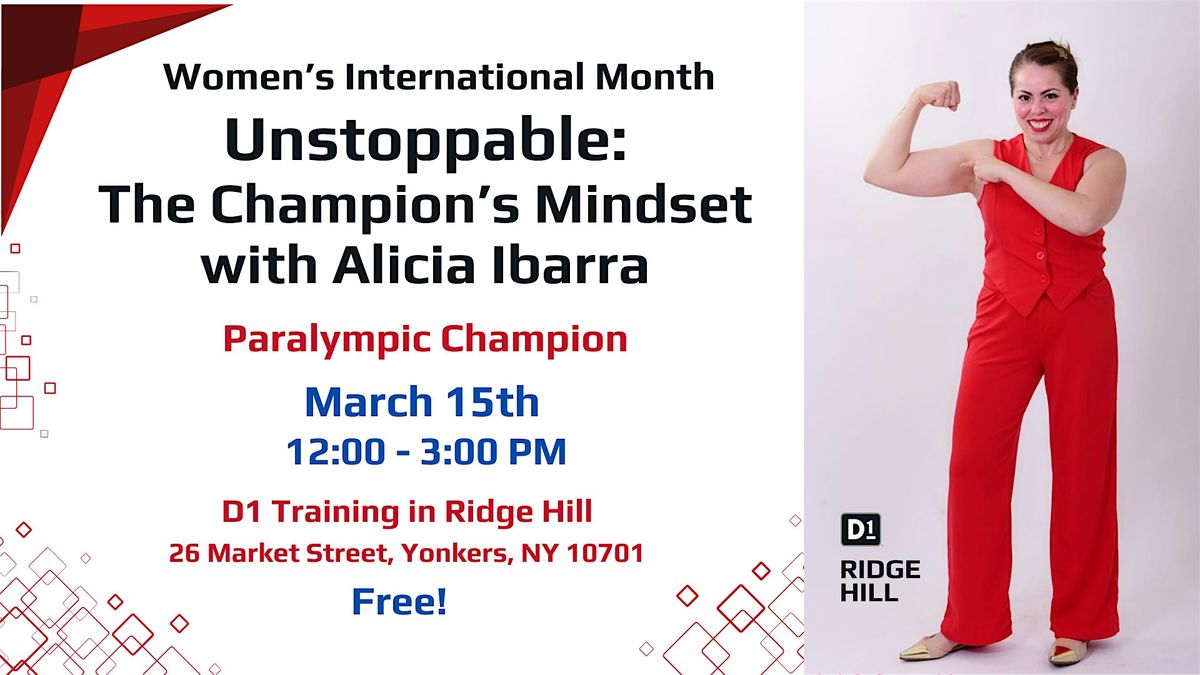 Unstoppable: The Champion\u2019s Mindset with Alicia Ibarra