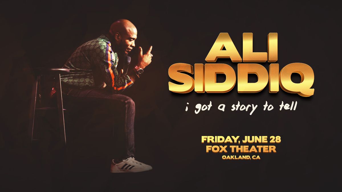 Ali Siddiq at Fox Theater