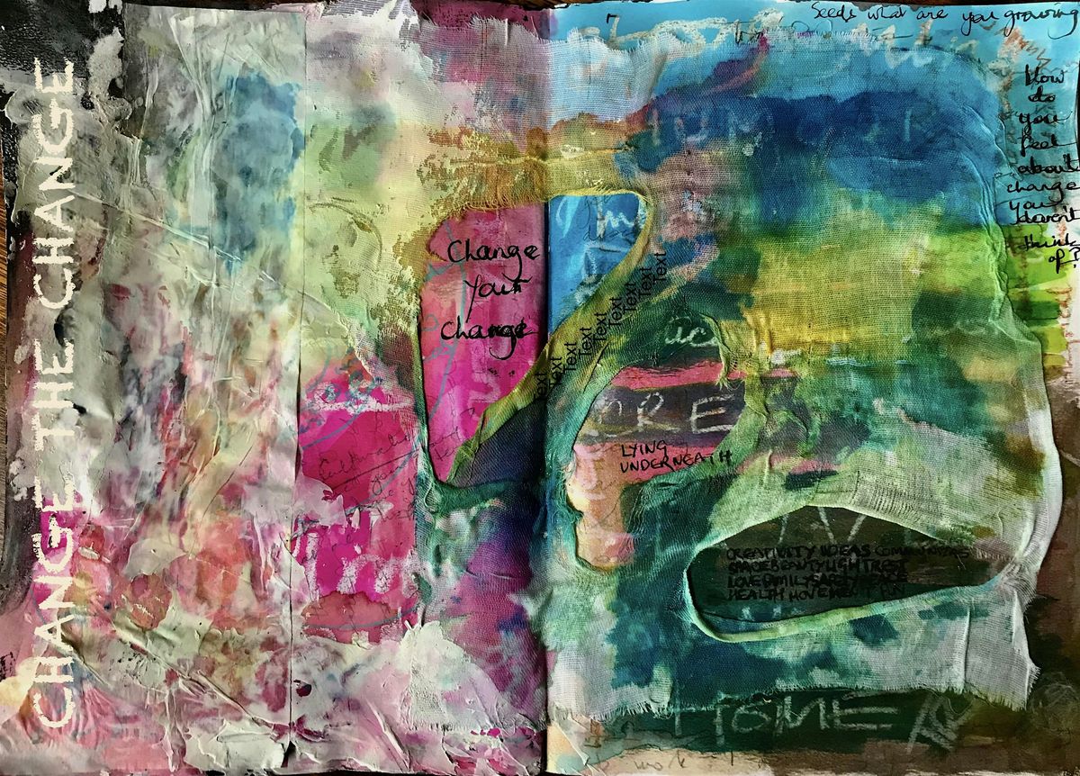 Lawless: freewriting and art journaling