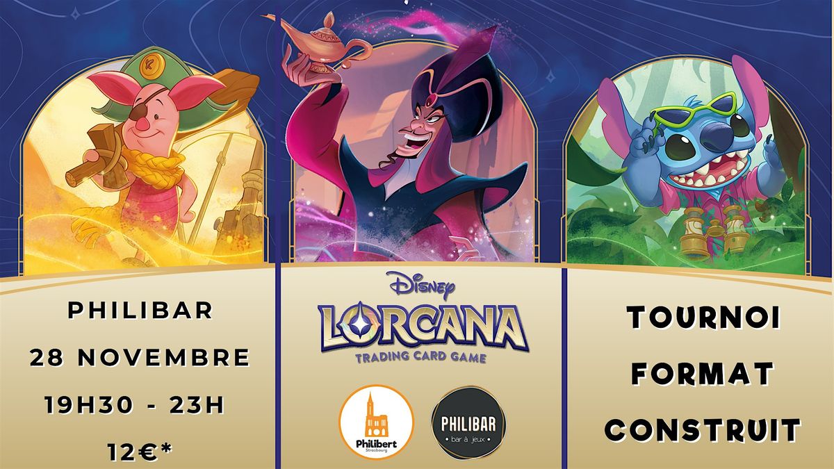 Tournoi Lorcana Format Construit