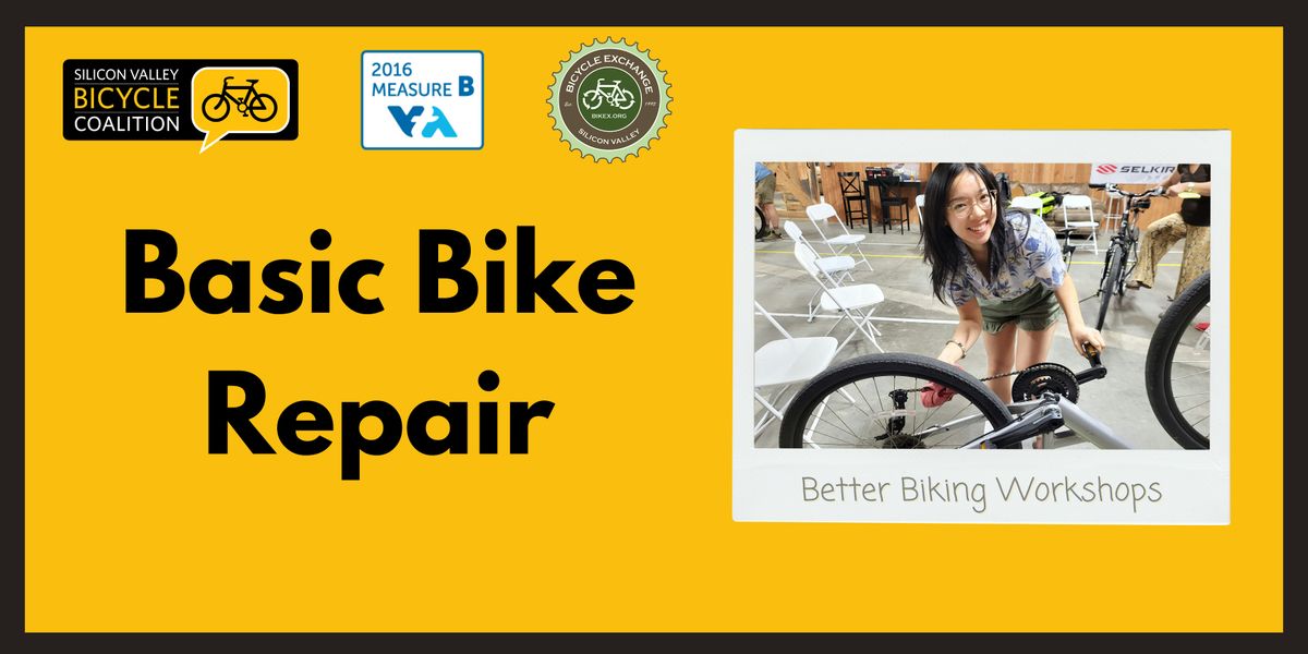 Basic Bike Repair Class (VTA)