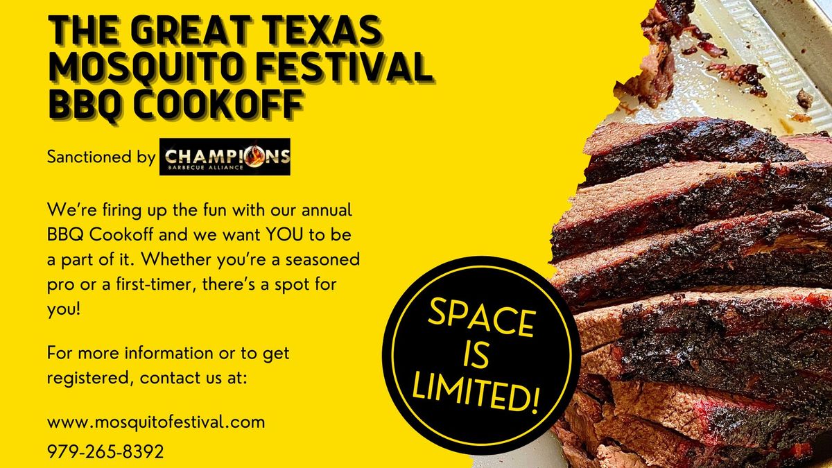 BBQ Cookoff at The Great Texas Mosquito Festival