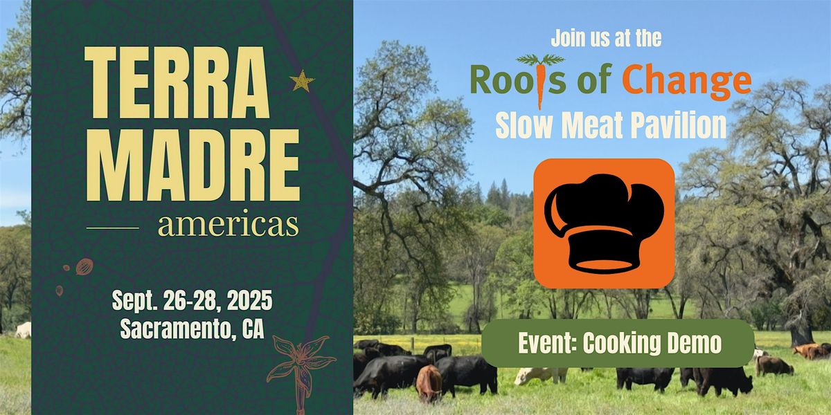 Cooking Demo with chef Chris Cosentino @ ROC Slow Meat Pavilion