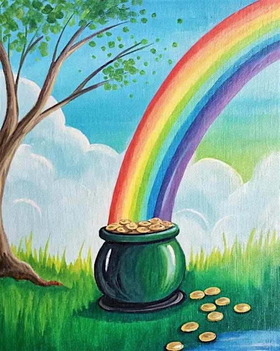 St. Patrick's Paint Night @ Mamma Mia's in Marshfield