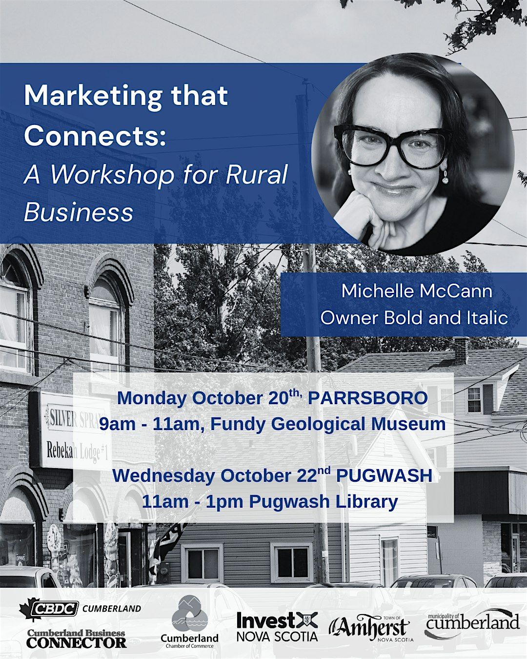 Marketing that Connects - A Workshop for Rural Business PARRSBORO