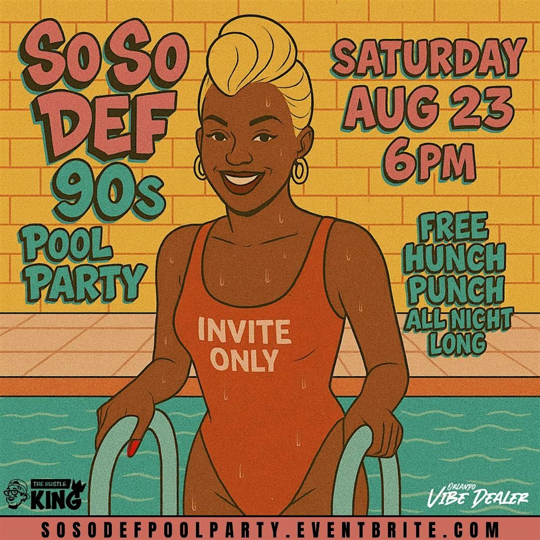 So So Def's 90s Pool Party