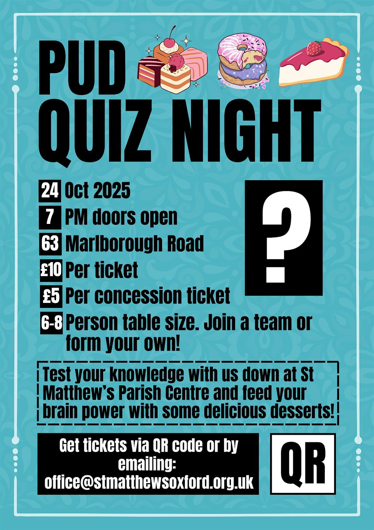 Pud Quiz Night