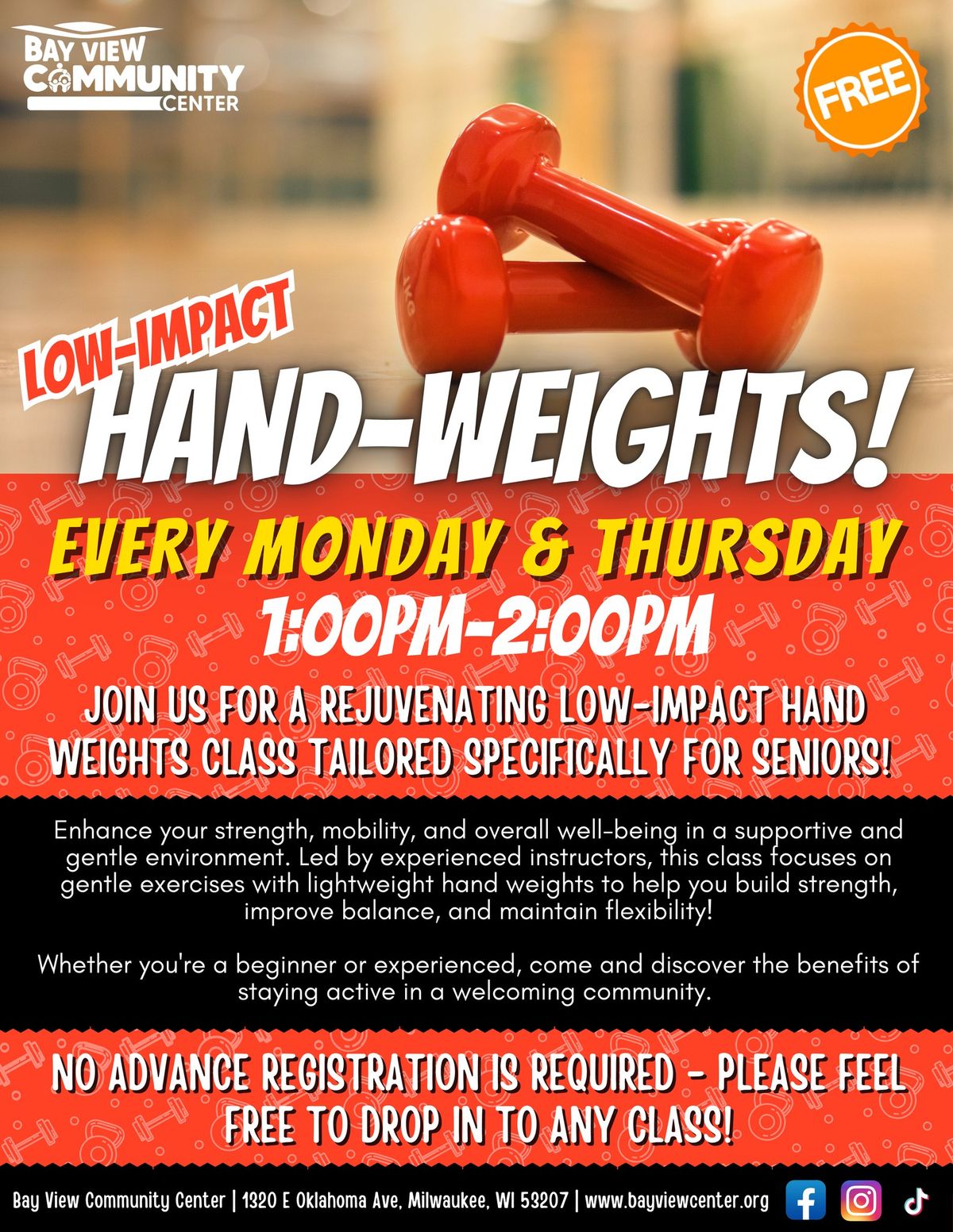 Low-Impact Hand-Weights! 