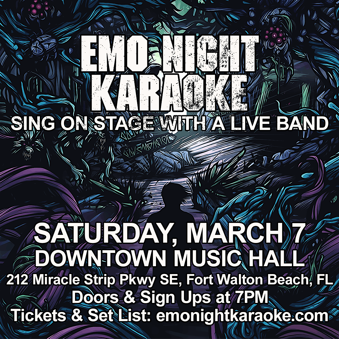 Emo Night Karaoke Fort Walton Beach 3\/6