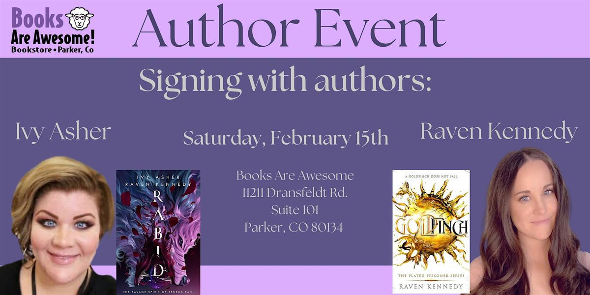 Book Signing: Raven Kennedy and Ivy Asher