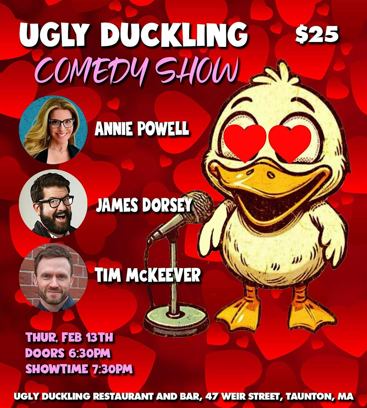 Ugly Duckling Valentine's Comedy Show