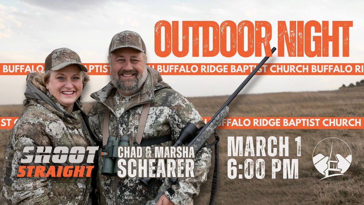 Outdoor Night with Chad & Marsha Schearer