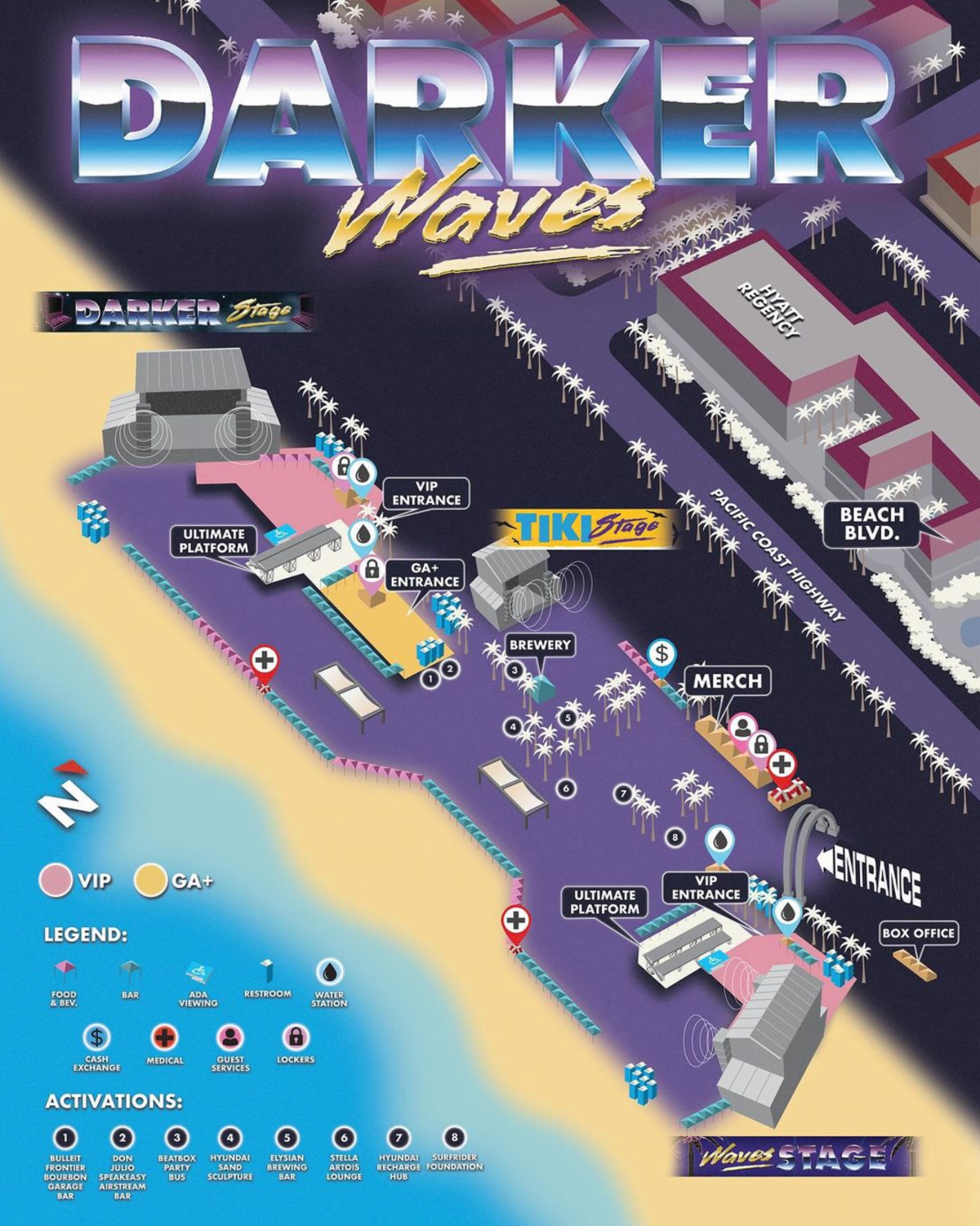 Dark Wave Fest at Garden Amphitheatre