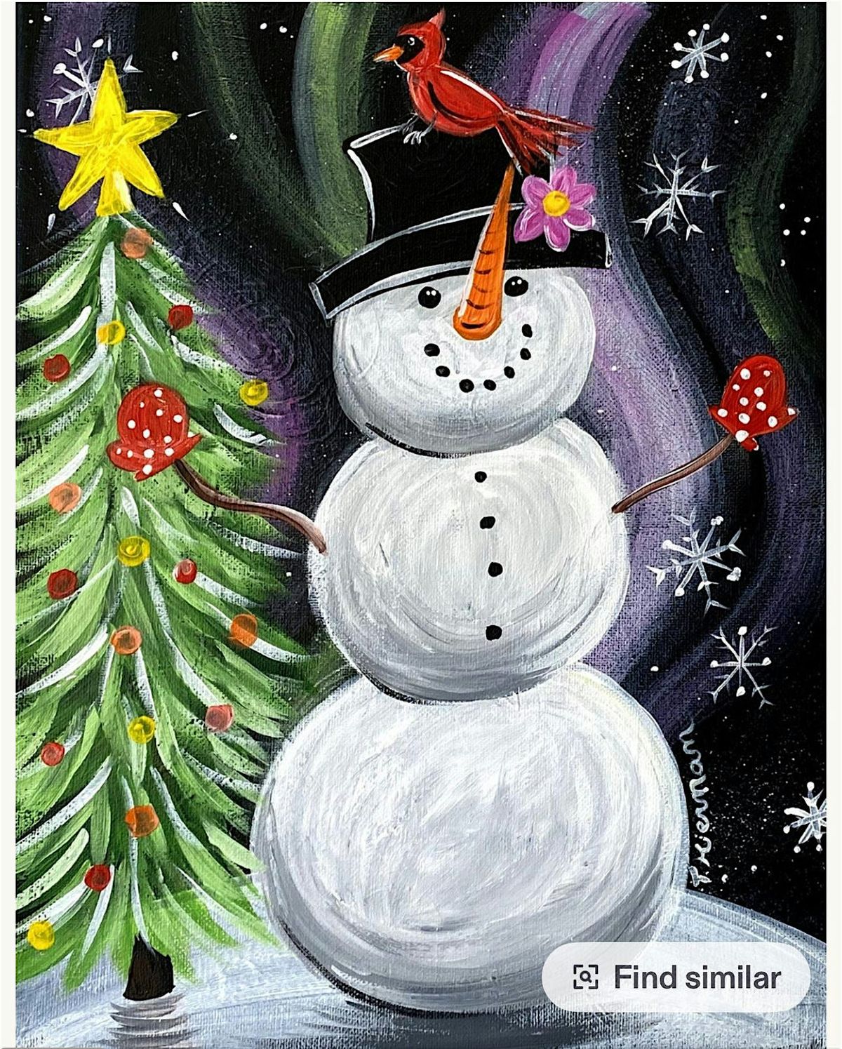Holiday Paint & Sip                @               La Michoacana