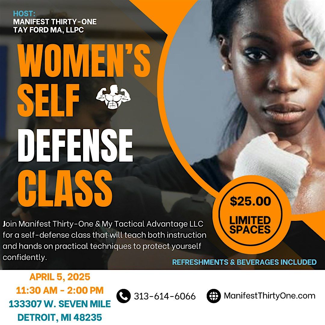 Women's Self Defense Class | Manifest Thirty-One