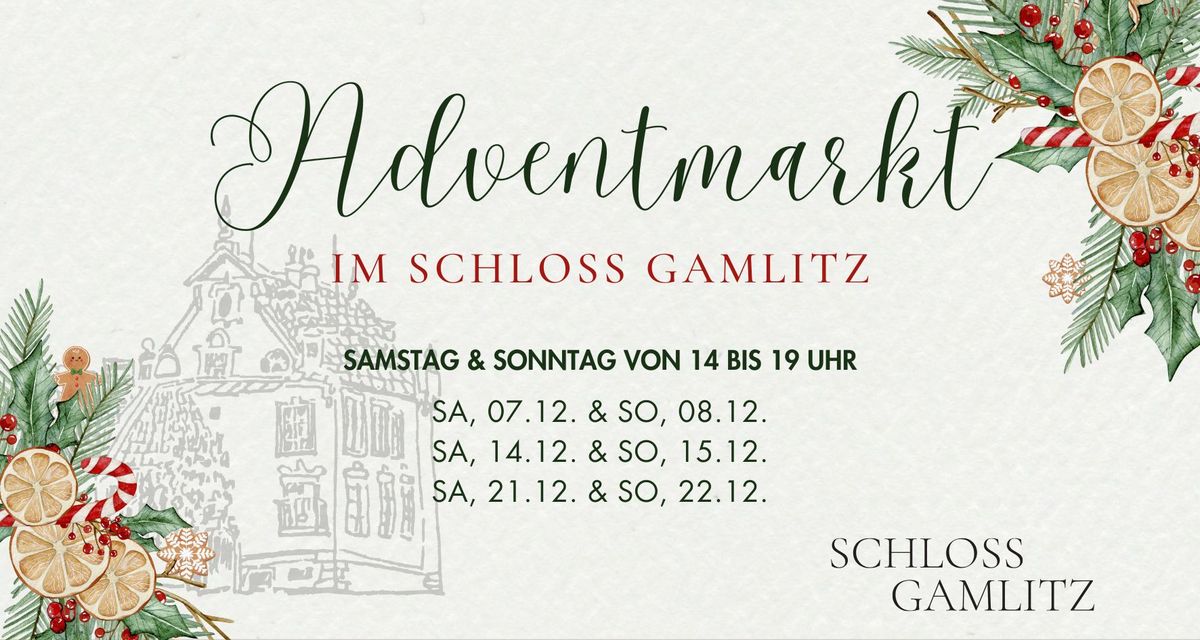 Adventmarkt im Schloss Gamlitz