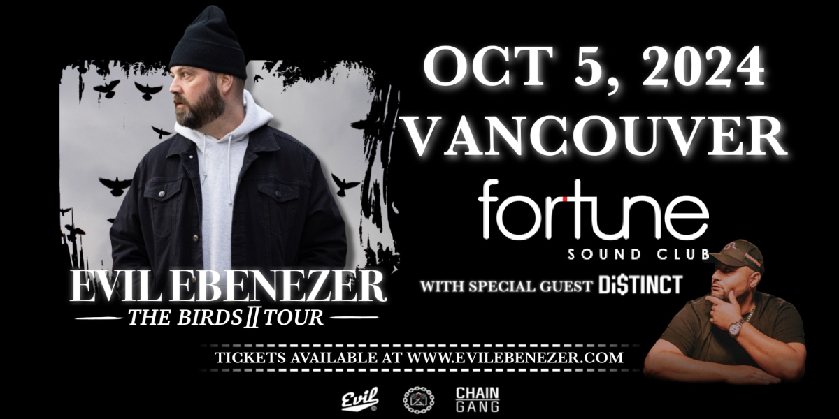 EVIL EBENEZER - LIVE IN VANCOUVER! With DI$TINCT!