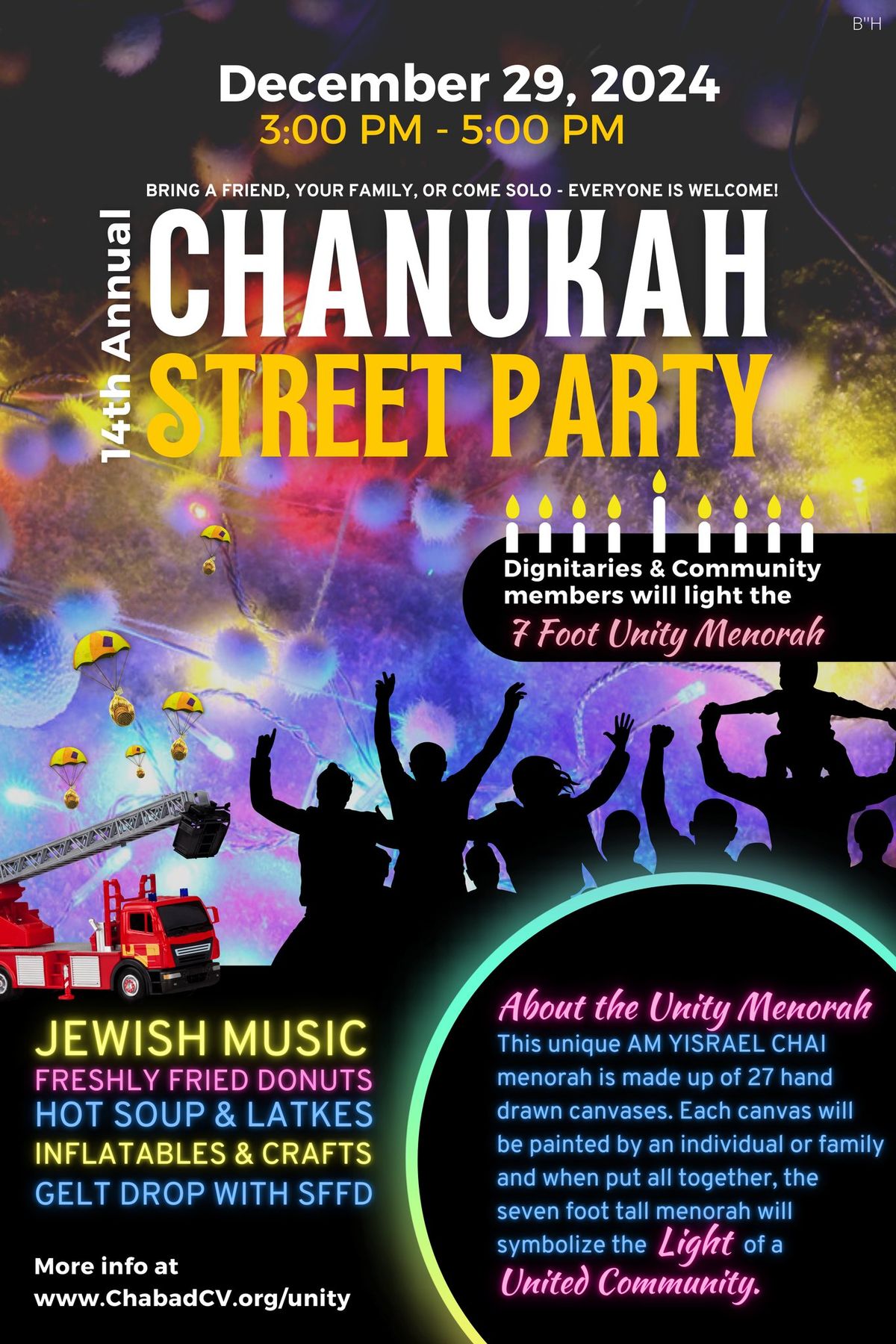 Chanukah Street Party