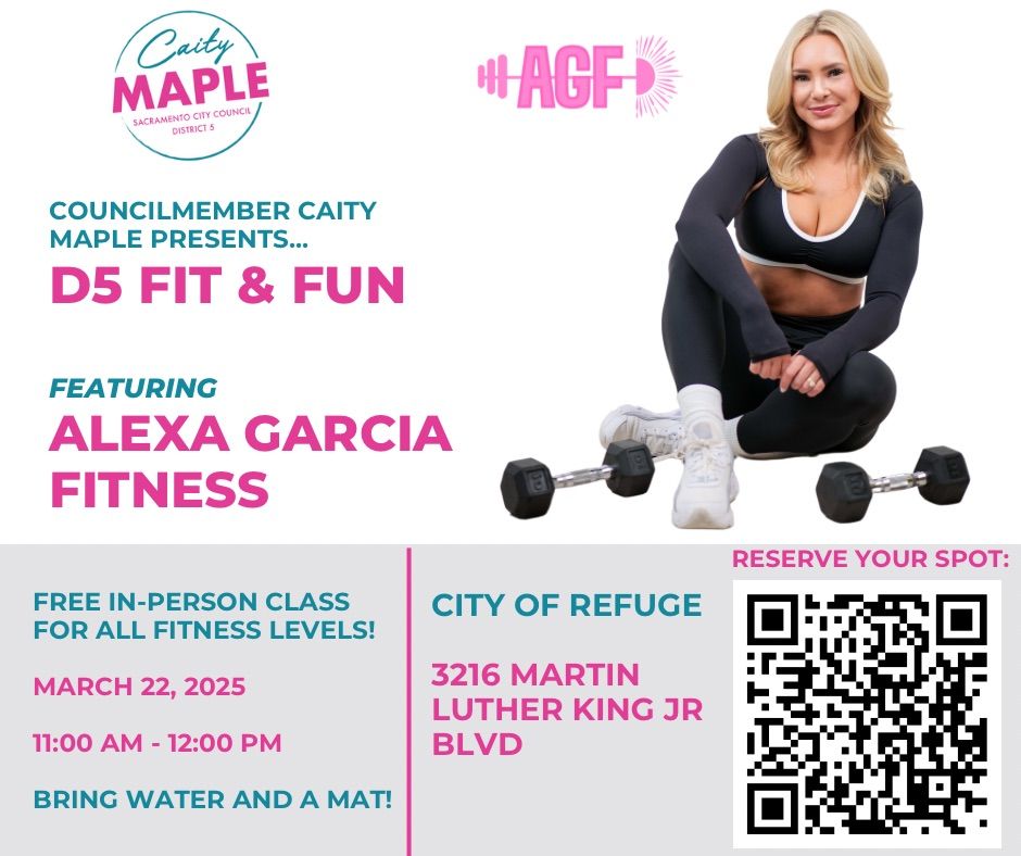 D5 Fit & Fun: Caity Maple X AGF