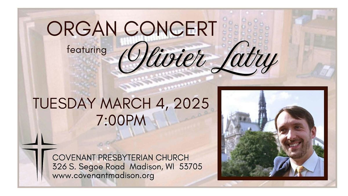 Organ Concert featuring Olivier Latry