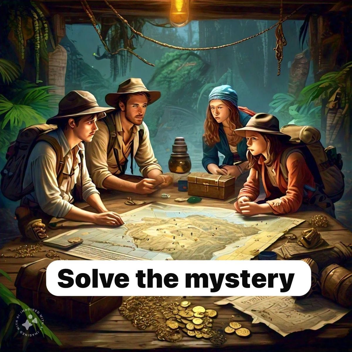 TREASURE HUNT \u201cSolve The Mystery \u201c