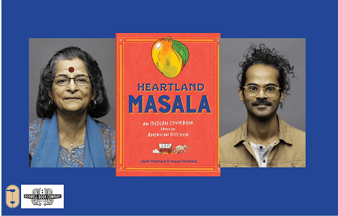 Jyoti Mukharji and Auyon Mukharji, authors of HEARTLAND MASALA