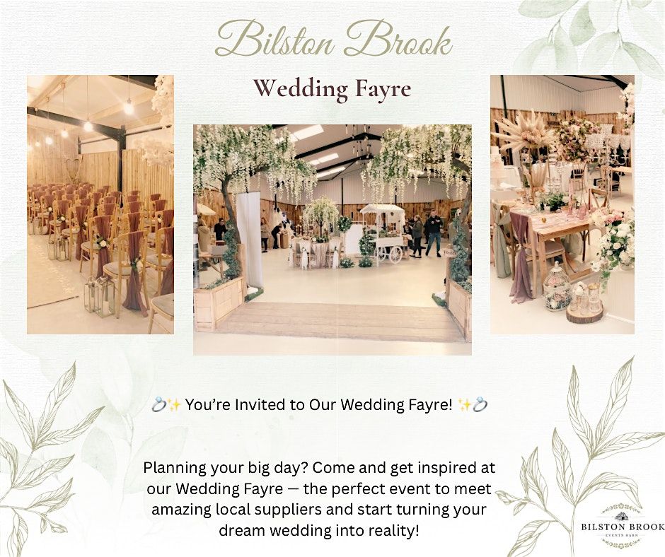 Bilston Brook Wedding Fayre