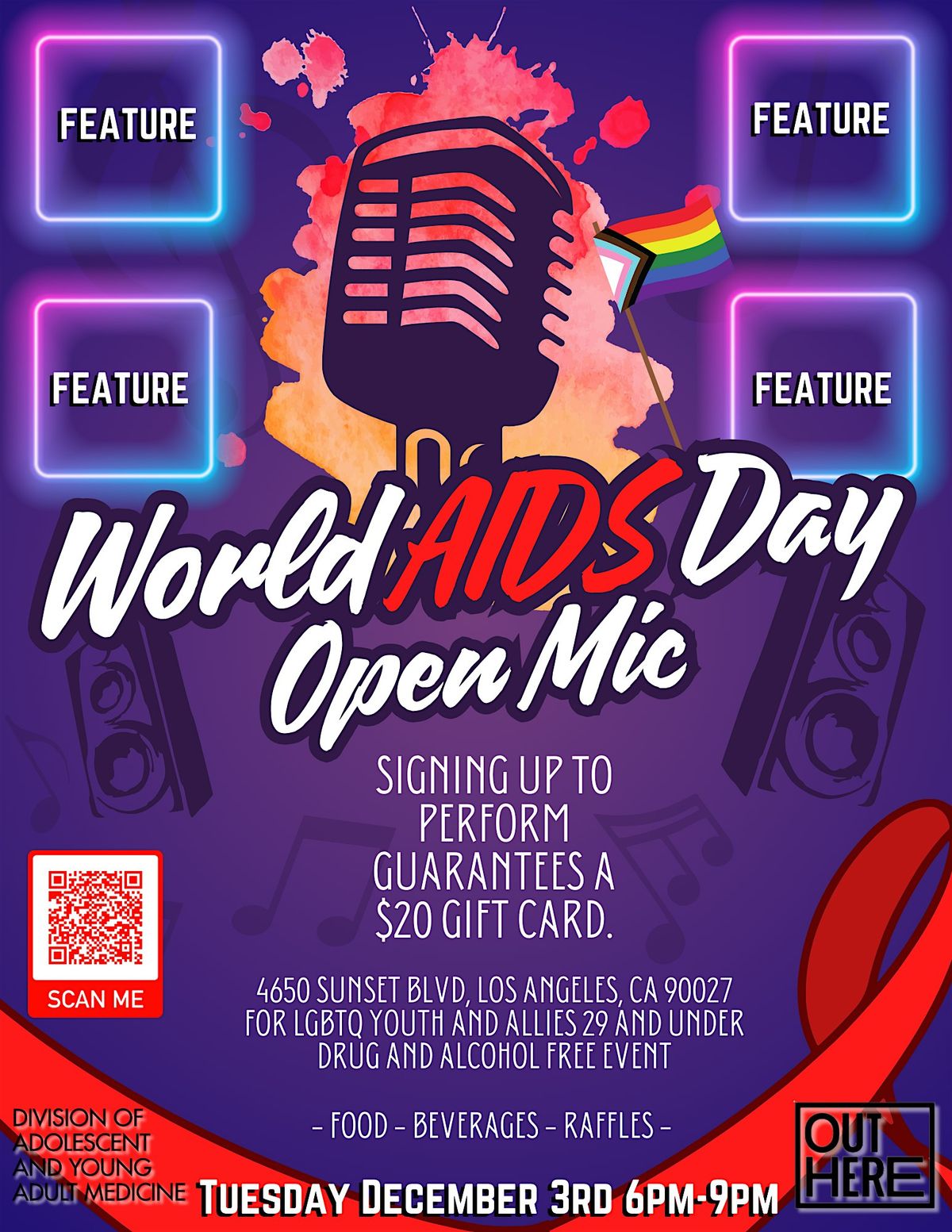 World AIDS Day Open Mic