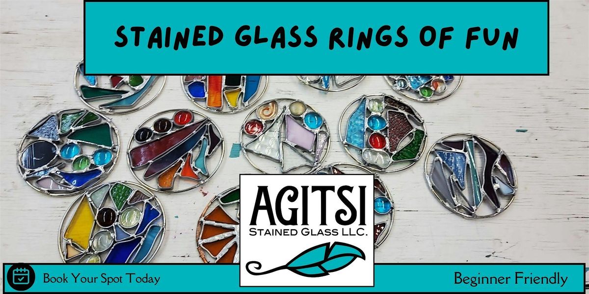 Stained Glass Suncatcher Circles