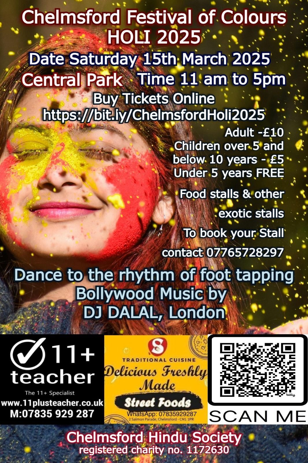 Chelmsford Festival of colours Holi 25