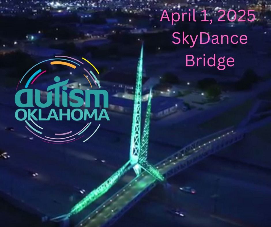  SkyDance Bridge lights up for AutismAwareness Month! 