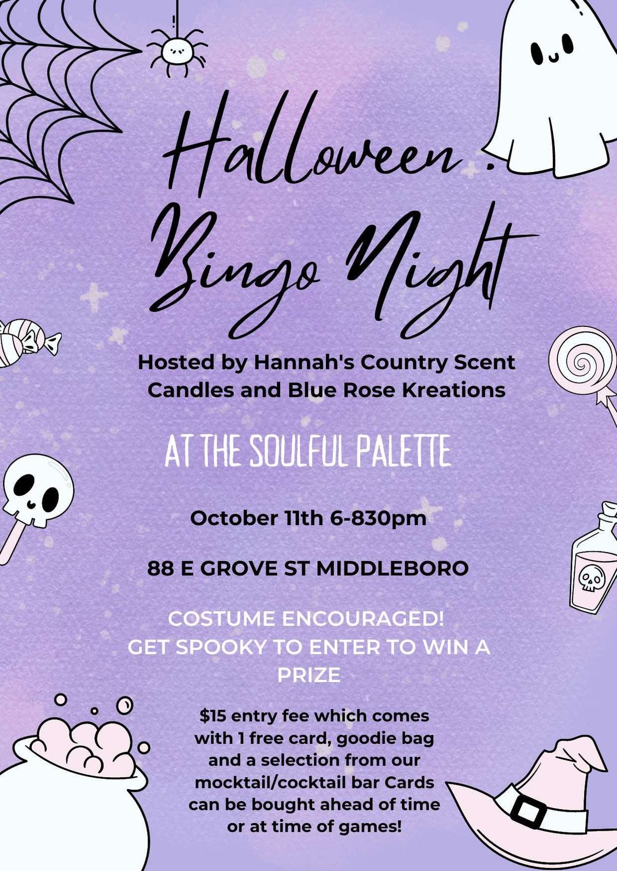 Halloween Bingo Night