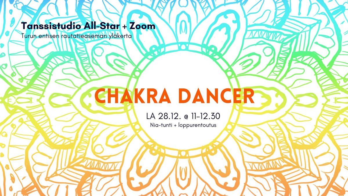 Chakra Dancer: vuoden viimeinen nia-tunti