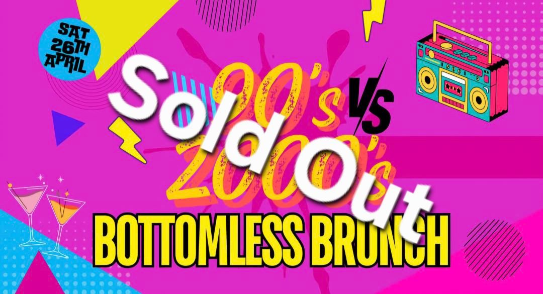 90's vs 2000's Bottomless Brunch