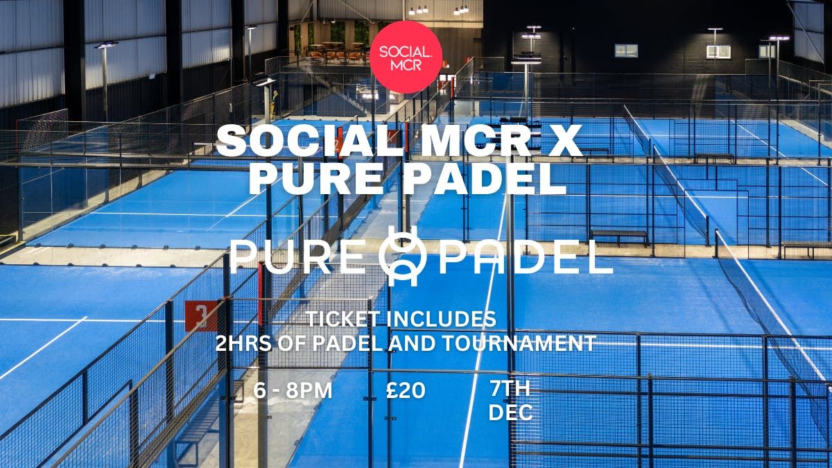 SOCIAL MCR X PURE PADEL