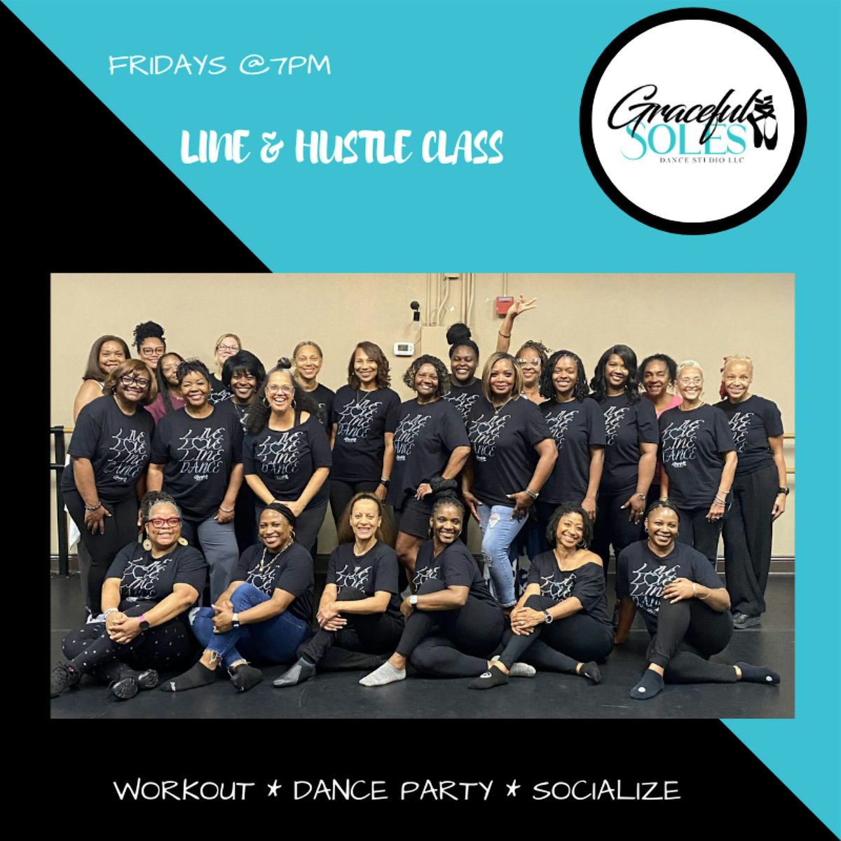 Graceful Soles Line & Hustle Dance Class