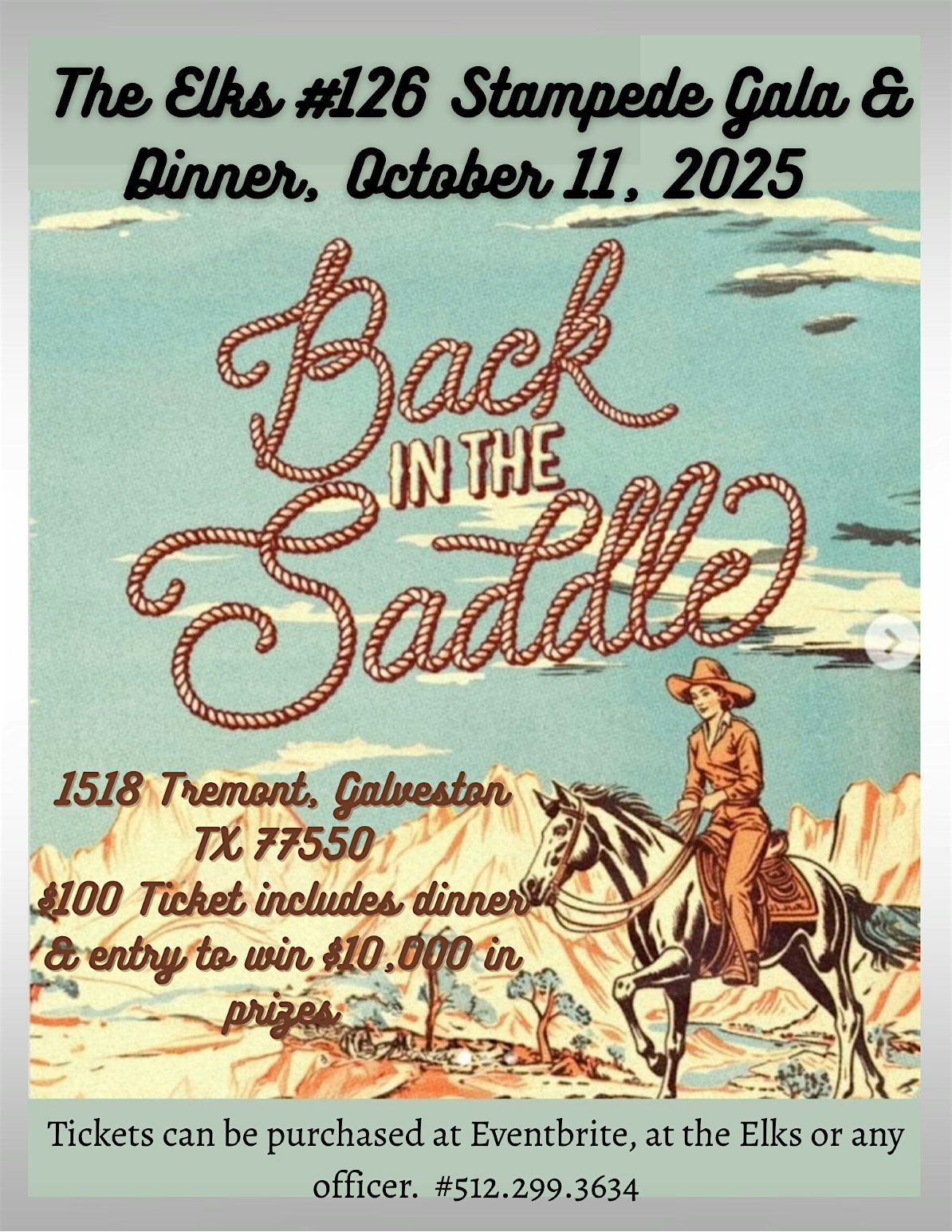 The Elks Lodge #126 Annual Stampede Gala & Dinner