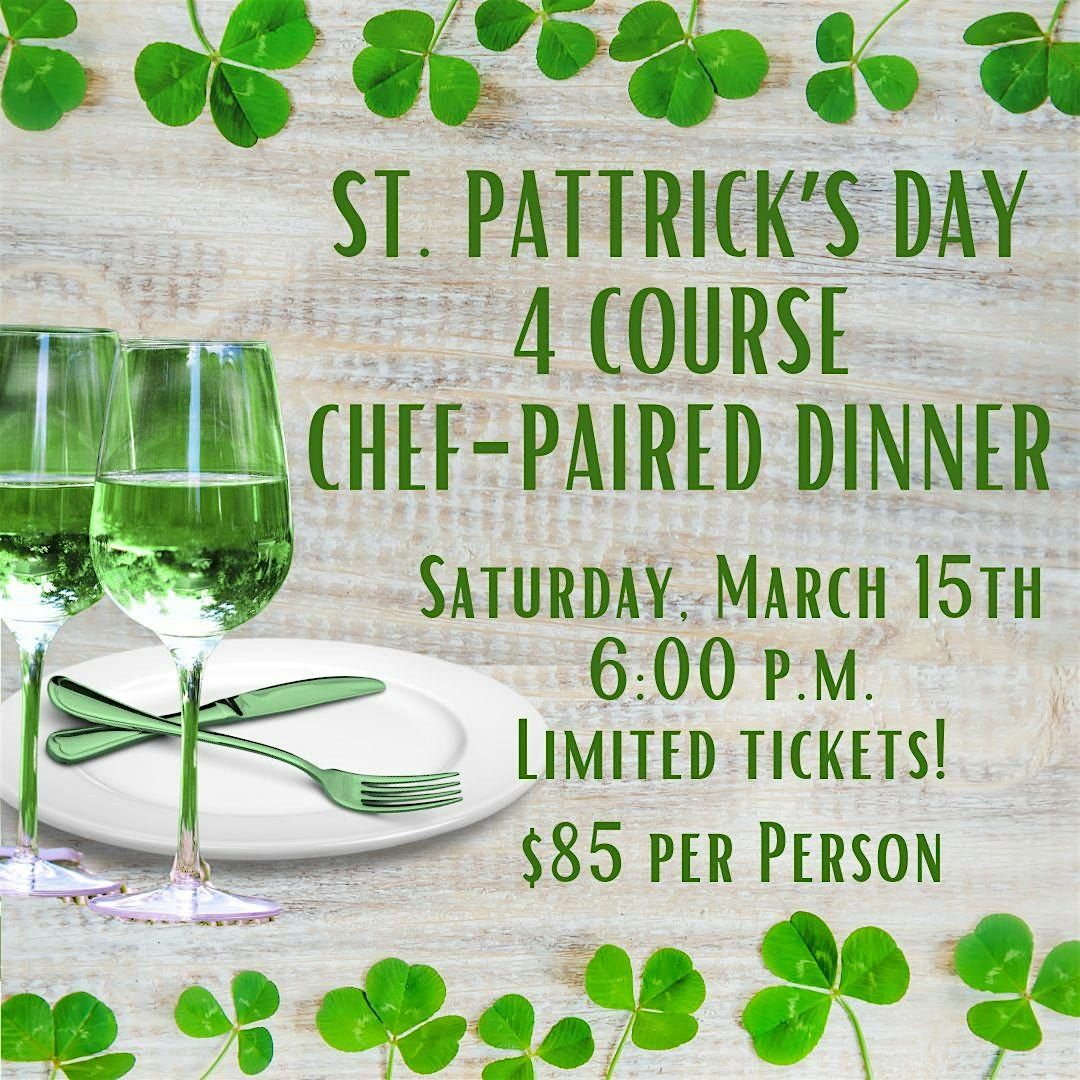 St. Patrick's Wine Pairing Dinner