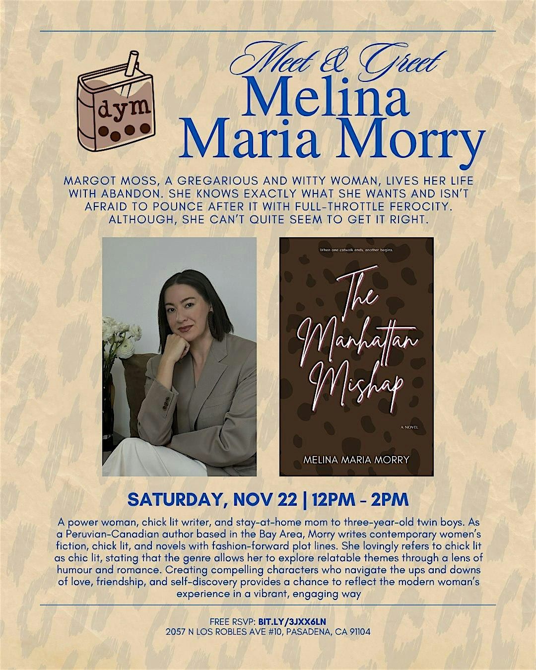 Author Meet & Greet: Melina Maria Morry