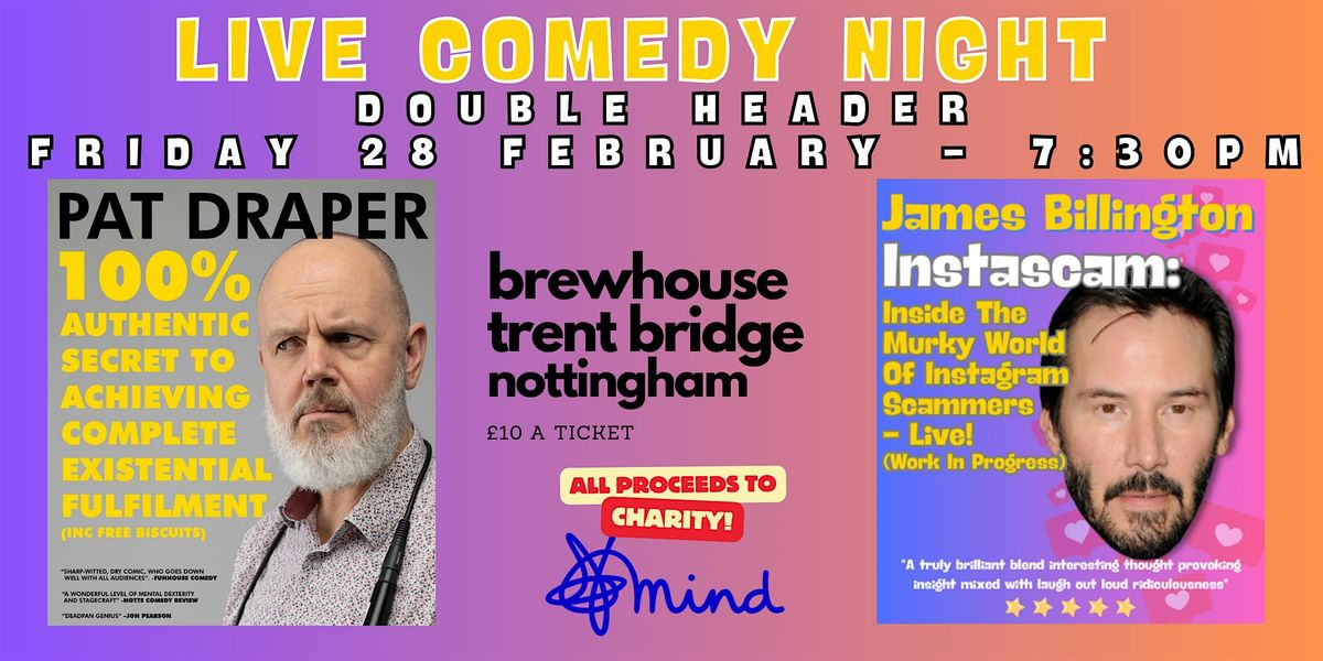 Live Comedy: Charity Night