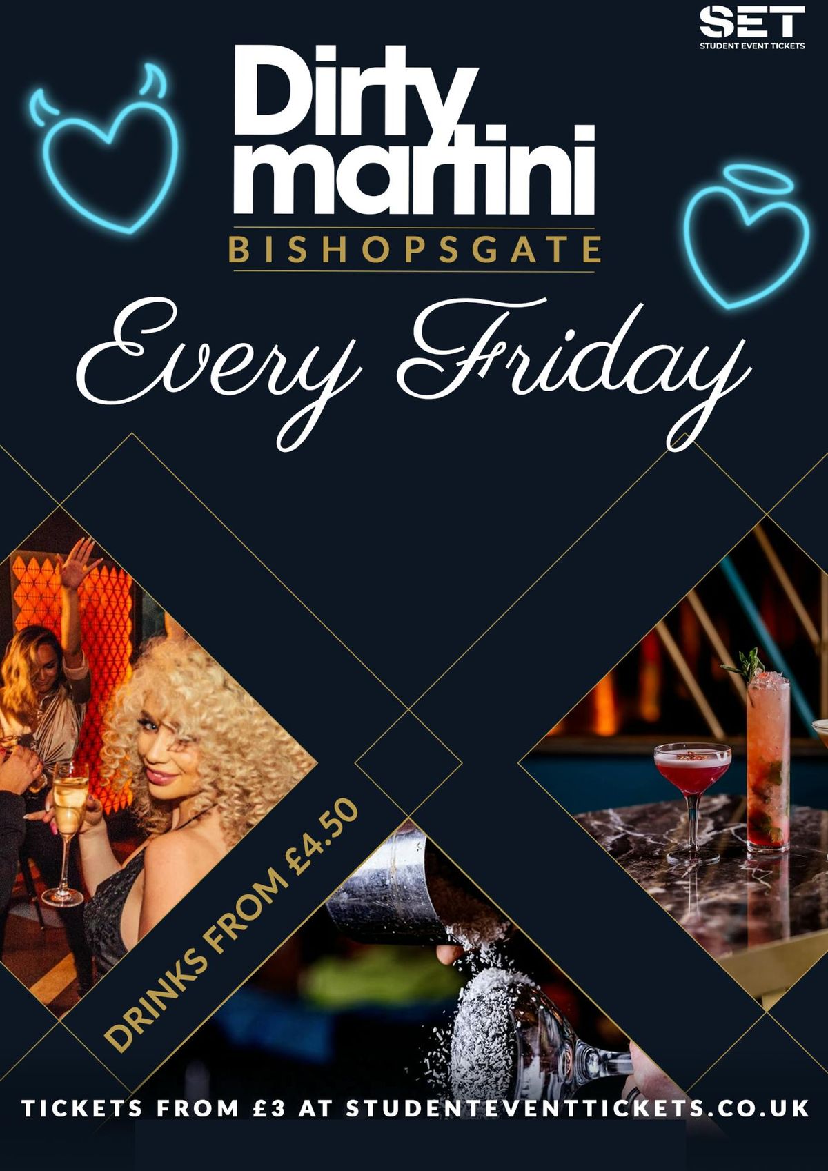 FRIDAYS AT DIRTY MARTINI BISHOPSGATE 15TH AUGUST