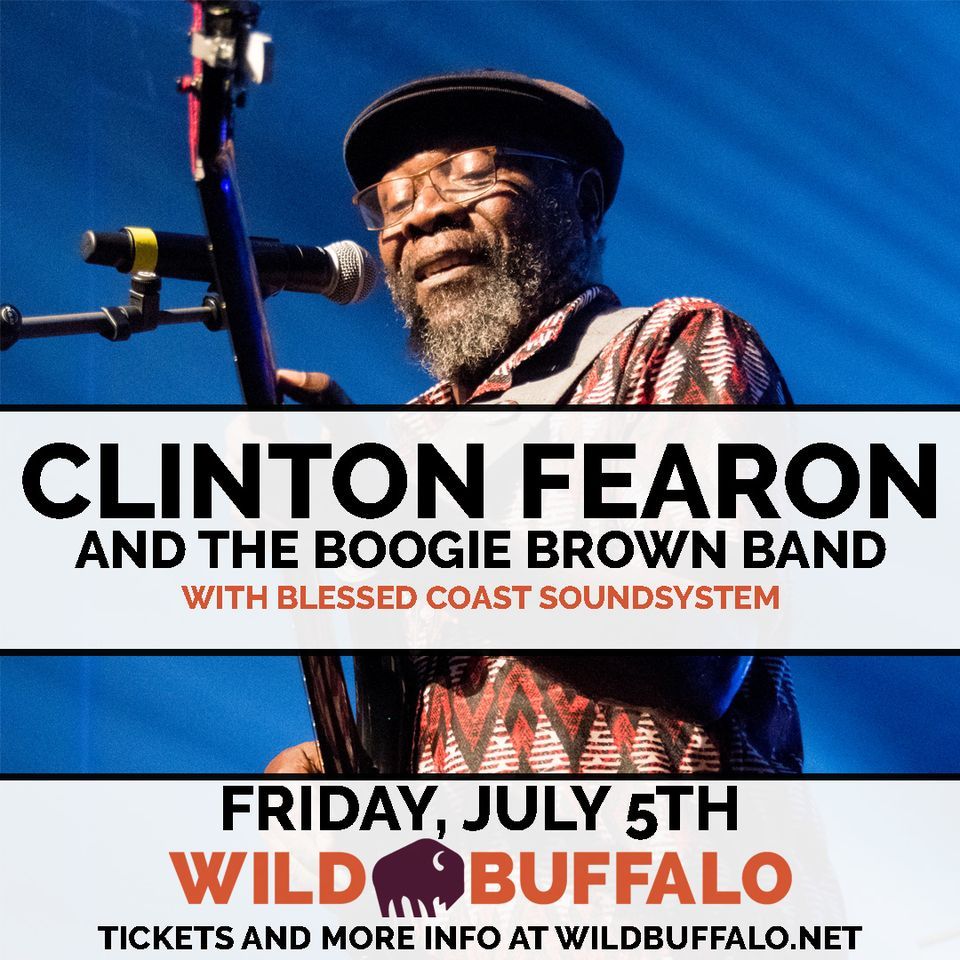 Clinton Fearon and the Boogie Brown Band at Wild Buffalo