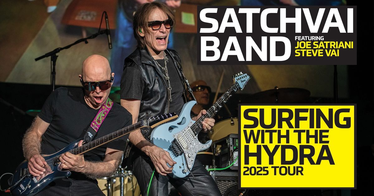 SatchVai Band featuring Joe Satriani and Steve Vai | Slagthuset, Malm\u00f6