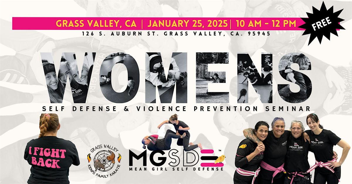 Womens Self Defense Seminar - Grass Valley, CA