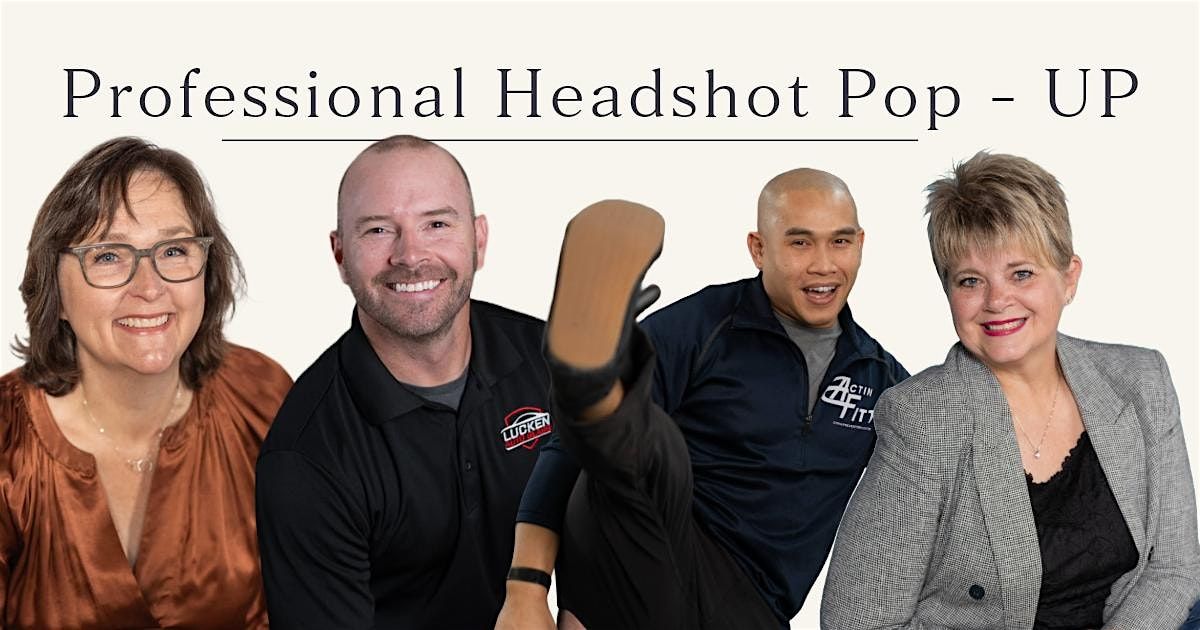 Professional Headshot Pop-up