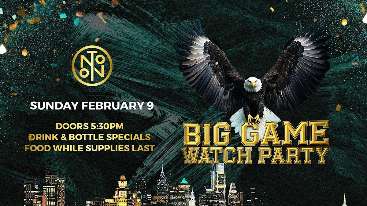 Eagles Super Bowl Watch Party @ Noto Philly Feb 9- RSVP for Free Entry