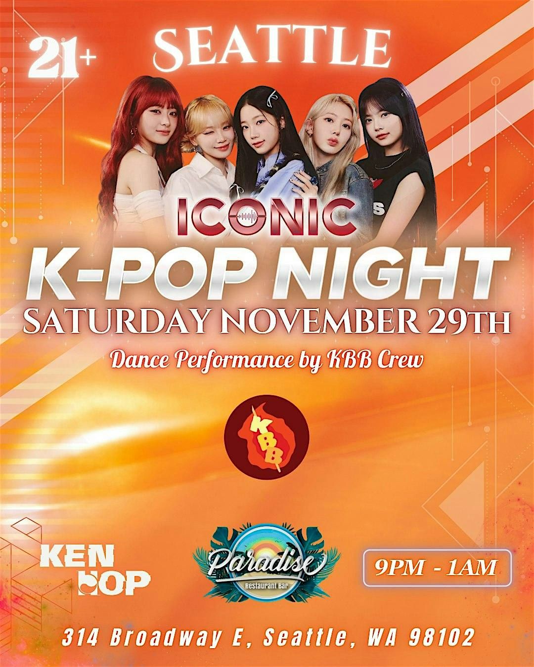 Seattle, Your K-Pop Party Night is Back\u2014 Nov 29!
