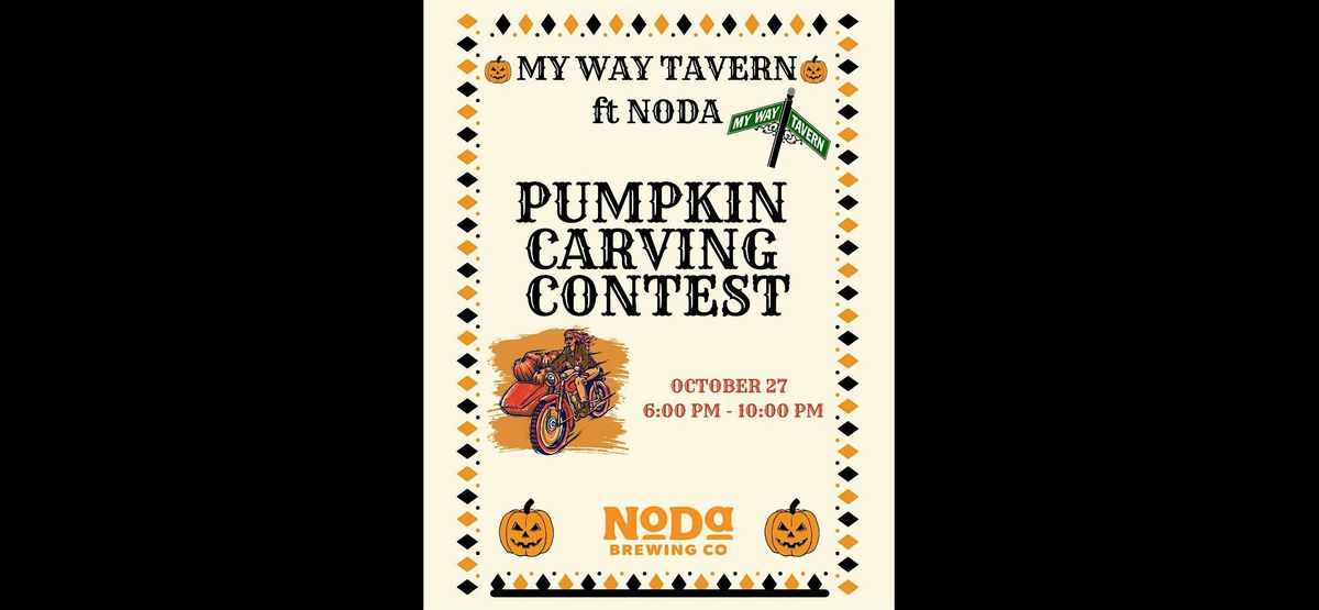 My Way Tavern's annual NODA Pumpkin Carving Contest