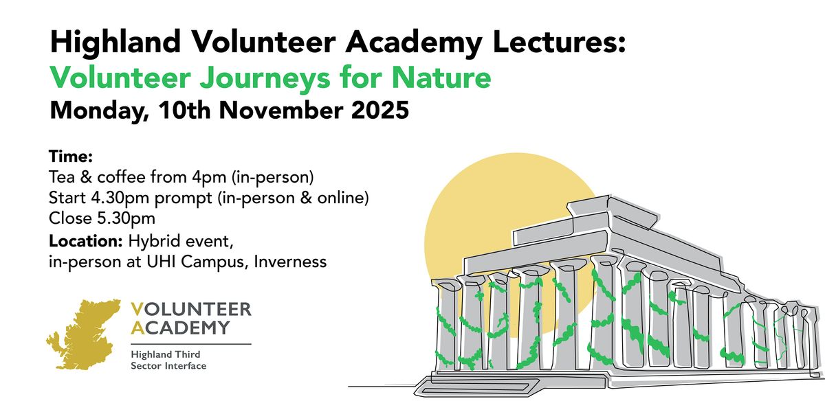 Highland Volunteer Academy, Autumn Lectures