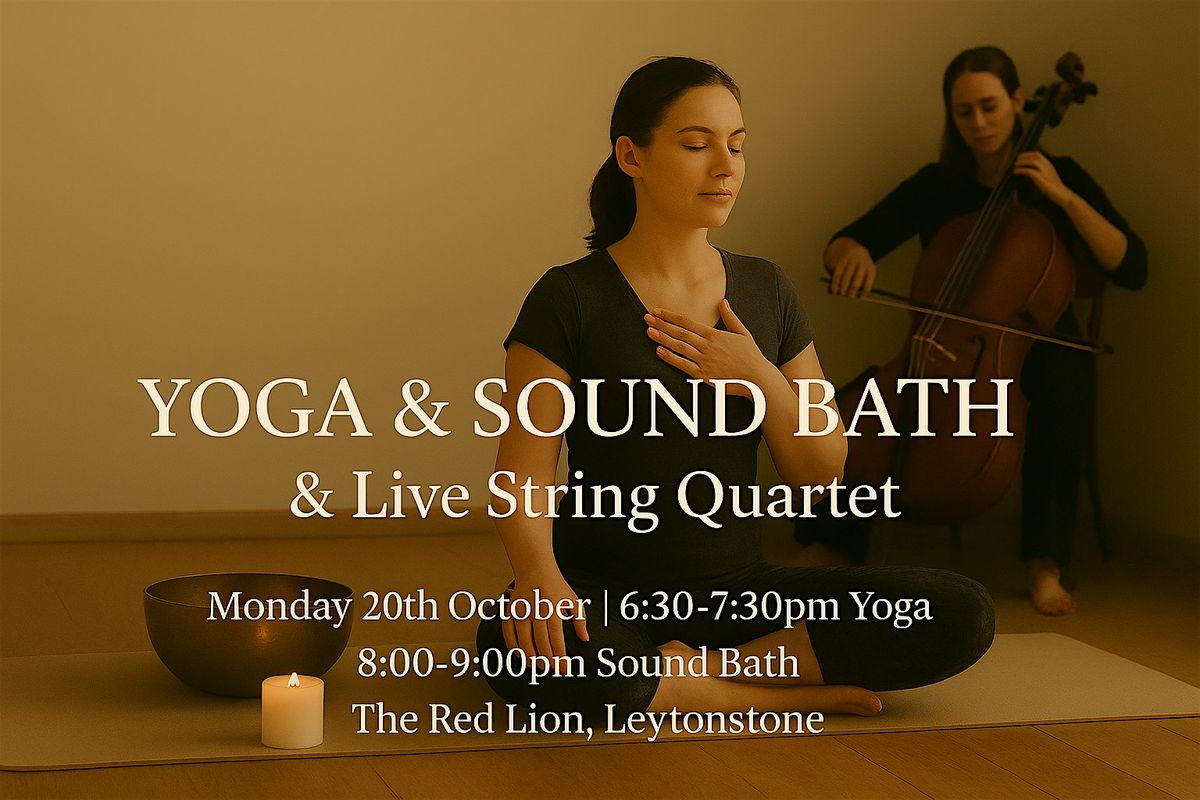 Sound Bath with Live String Quartet